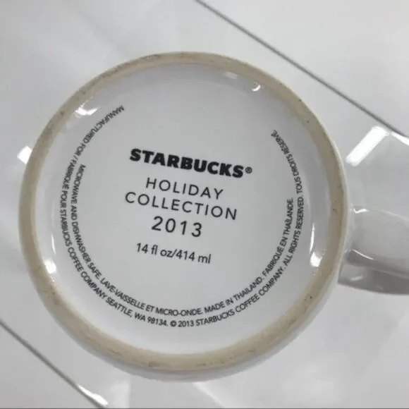 Starbucks Collectible Mug Christmas 2013 - Picture 4 of 5